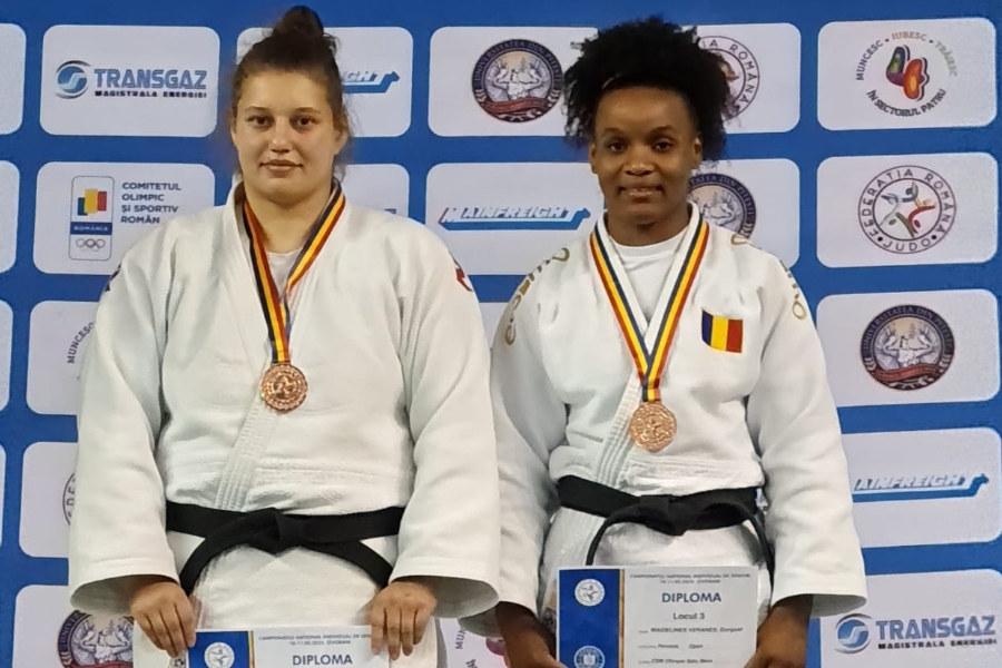 Medalie de bronz pentru Maidelines Gorguet la Campionatul Național de judo
